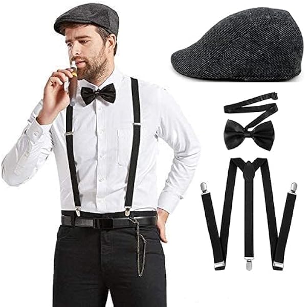 Buy NAPPWE Suspender and Bow Tie Set for men, infants, boys kids
