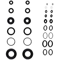 225PZ RONDELLE RUBINETTO GOMMA O ANELLO GUARNIZIONE SET ASSORTITO