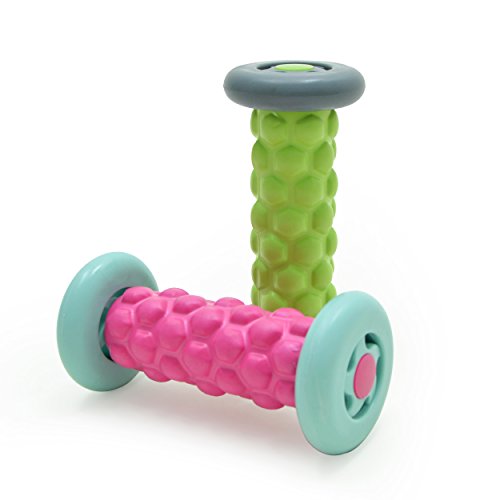 Zen Power Fuß-Roller, kleine Faszien-Rolle für Reflexzonen-Massage 16 x 7,5cm, in verschiedenen Farben - 4