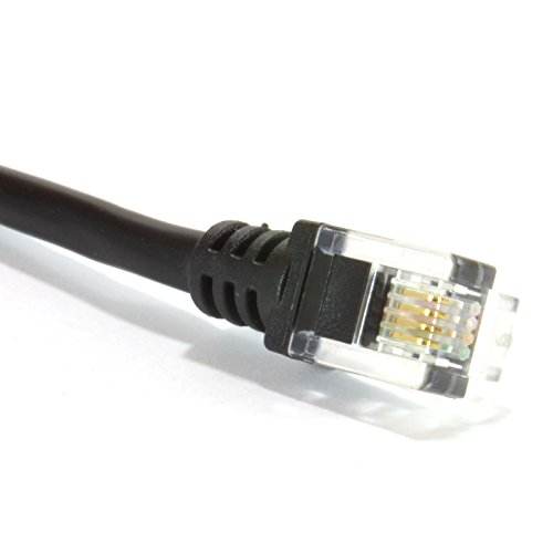 ADSL 2 + Hoch Geschwindigkeit Breitband Modem Kabel RJ11 Zum RJ11 0,5 m Schwarz - 3