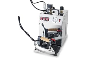 AEOLUS EOLO HOME & PROFESSIONAL EOLO Centrale Vapeur Professionnelle Fer à Repasser avec Déflecteur vapeur Chaudière en Cuivre à Economie d’Energie Deux Résistances Externes Anticalcaires Double Puissance Coque en Acier Inoxydable 5 Ans de Garantie GV06 INOX