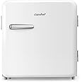 COMFEE' RCD50WH1RT(E) 47L Frigorifero tavolo mono porta, design Retrò, controllo temperatura regolabile, adatto per casa, uff