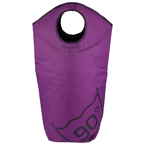 Tempracell Wäschekorb, Polyester, ca. 100 L Volumen, lila, 55 x 80 x27 cm - 6