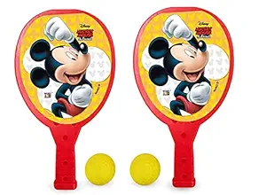 Buzzybirds Table Tennis Racquet Set for Kids (2 Bats 2 Ball)Multi Colour