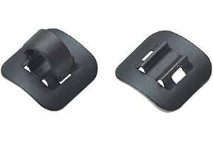 Jagwire 4 x alloy stick-on cable guide silver/black