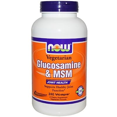 Now Foods Glucosamine et MSM, végétarien, 240 Vcaps - Now Foods