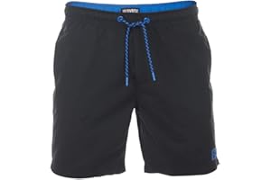 riverso RIVDavid męskie kąpielówki krótkie spodnie na lato, spodenki sportowe, ze ściągaczem, 100% poliester, czarny, niebieski, czerwony, zielony, pomarańczowy, S, M, L, XL, XXL, 3XL, 4XL, 5XL