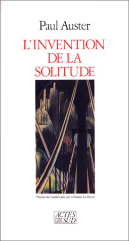 couverture de : L'Invention de la solitude