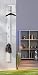 Porte-manteau mural coloris blanc laqué design