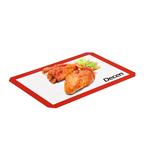 Decen Silikon Backmatte 2 Stück (Größe: 16.5″ x 11.6″) - 6