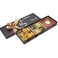 VELVET FINE CHOCOLATES Delectable Chocolates Diwali Gift Box|Assorted Chocolates & Tea Light Diya|Ideal for Diwali Gift|Festive Packaging|Pack of 1, 200 gram