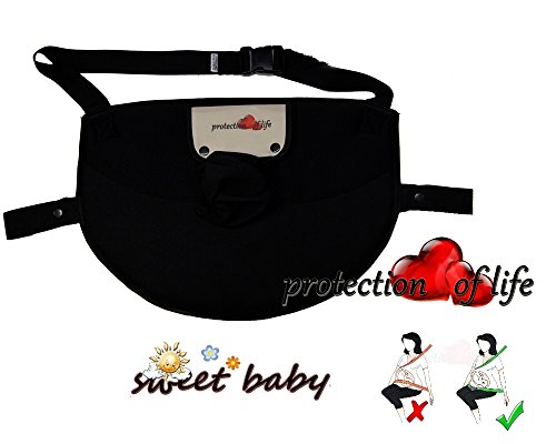 Preisvergleich Produktbild Sweet Baby SchwangerschaftsGurt / Schwangerschaftskissen mit Gurtführungsschlaufen ** Life Protection / Pregnant Protection **