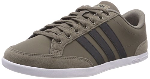 adidas Men's Caflaire Tennis Shoes, Brown Sbrown/Carbon/Ftwwht, 7.5 UK