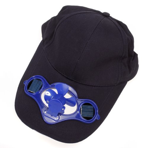Yi Go Gorra de béisbol Unisex Youth con energía Solar, Color Negro, Azul o Aleatorio, Circunferencia mínima de la Cabeza: Aprox. 20 Pulgadas / 50,8 cm