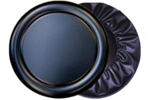 BARGAINWORLDUK Black Semi Rigid Spare wheel cover plastic tyre wheelcover 4x4 in LET US KNOW YOUR SIZE!