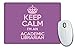 Produktbild Violett Keep Calm I 'm eine akademische Bibliothekar Mauspad Farbe 3159