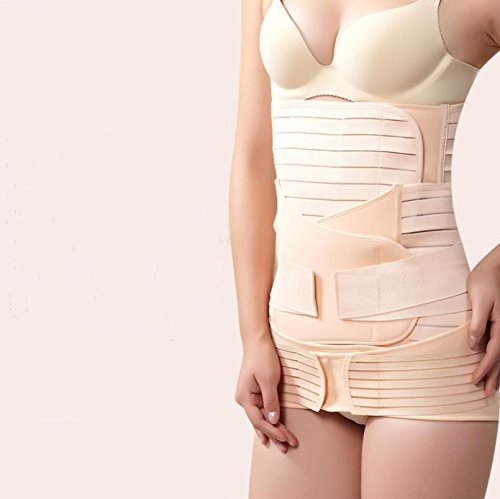 ZQQ/ Postpartum belly three piece suit bondage suit maternity caesarean section birth general strengthening the body , 2-xxl , 2-xxl