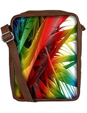 Snoogg , Damen Umhängetasche mehrfarbig multi