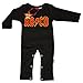 Ac / Dc Inspired Ab / Cd Baby Playsuit - Red 0 - 6 Months