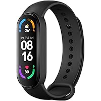 Xiaomi Smart Band 6, Orologio Smart Xiaomi, Schermo AMOLED 1.56'', Monitoraggio SpO2 e Battito Cardiaco, 30 modalità di fitne
