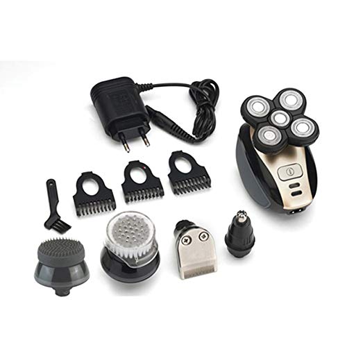 Preisvergleich Produktbild EdBerk74 Elektrorasierer Rasierapparat Selbstbedienungshaarschneider 4d Körperwaschbart Tragbar 360 Umdrehungen