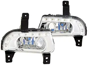 Lumax 046-FFL-SR-LED-SET Fog Lamp with Bulb & LED SET for Mahindra Scorpio Refreshed