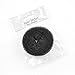 Hair Bun Donut Ring Shaper Maker Styler Shaper S Black Brown Blonde Doughnut (Black)