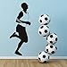 Produktbild Läufer Leichtathletik Sport Wandaufkleber Marathon Rennen Für Fitnessstudio Gesundheit Wohnkultur Sport Kinderzimmer Schule sportraum tapete 30 * 73 CM
