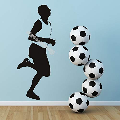 Preisvergleich Produktbild Läufer Leichtathletik Sport Wandaufkleber Marathon Rennen Für Fitnessstudio Gesundheit Wohnkultur Sport Kinderzimmer Schule sportraum tapete 30 * 73 CM