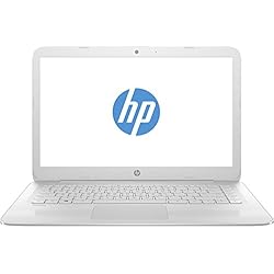 HP 14-ax003ns Stream - Ordenador portátil español de 14" HD (Intel Celeron N3060, 4 GB RAM, 32 GB eMMC, Intel HD Graphics 400, Windows 10 + Microsoft Office 365) blanco nieve - Teclado QWERTY Español