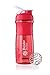 Produktbild BlenderBottle Sportmixer Tritan Protein + Fitness Shaker mit BlenderBall ,Mehrafarbig (red/white), 820ml