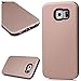 Produktbild Samsung S6 Glitzer Hülle , VertTek Dual Layer Weiche Silikon Innere Hybrid Hartplastik Hülle Feste Slim Hartschale Schutzhülle Anti-stoß Case Dual Layer Defender Body Back Cover für Samsung Galaxy S6