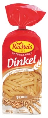 Preisvergleich Produktbild Recheis Dinkel 400g, Penne 5 x 400 g