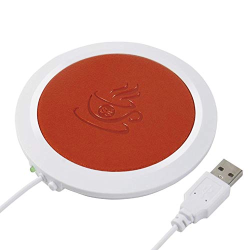 Preisvergleich Produktbild liuxi Tassenwärmer, USB Elektrische Tasse Heizung Thermostat Milch Wärmedämmplatte Tee Getränkebecher Wärmer für Office Home