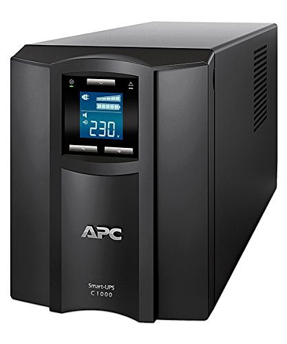 APC Smart-UPS SMC – Unterbrechungsfreie Stromversorgung 1.000VA – SMC1000I – Line Interactive, AVR, 8 Ausgänge IEC-C13, Shutdown Software - 5