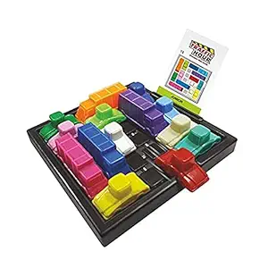 LUZZO Rush Hour Junior Traffic Jam Logic Game and Stem Toy for Boys and Girls Age 5 and Up - Junior Version of The Best Rush Hour