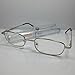 Produktbild Klassische Herren Lesebrille +1,0 Metall Flexbügel Lesehilfe mit Etui Design 4