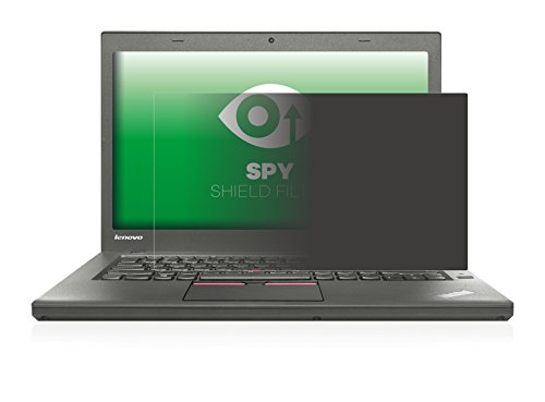 upscreen Spy Shield Filter Blickschutzfilter Lenovo ThinkPad T450 (Non-Touch) – Blickschutz, Sichtschutz, Kratzfest, Blendschutz, Made in Germany - 2