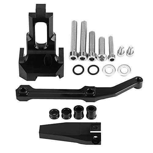 EBTOOLS Motorcycle CNC Steering Damper Stabilizer Mounting Holder Bracket Kit for FJ-09/MT-09 Tracer 15-17