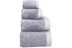 COTTON REUS COTTONREUS Toalla Cottonplus 30% Bambú y 70% Algodón de 600 grms Color Gris. Muy absorvente y Suave. Medida Lavabo 50 x 100 cm.