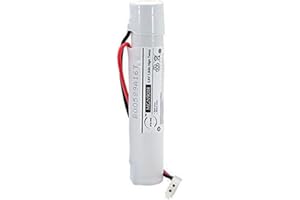 ONIROVIEW Batteria per Luci di Emergenza, 3,6 V 1600 mA, Compatibile con Beghelli, OVA, Relco, Schneider-Electric, Connettore Molex