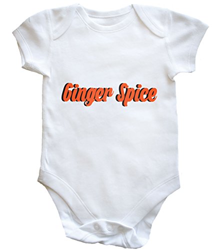 HippoWarehouse GINGER SPICE baby vest boys girls