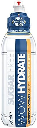 Wow Hydrate Exotic Fruits 500ml Pack Of 12