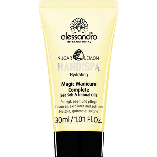 Preisvergleich Produktbild alessandro Magic Manicure Sugar Lemon, 1er Pack (1 x 30 g)