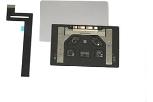 ICTION A1989 Trackpad Touchpad mit Flexkabel Ersatz für MacBook Pro Retina 13 Zoll A1989 2018 2019 (Silber)