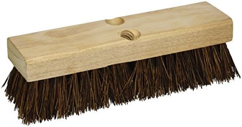 DQB INDUSTRIES147479 DQB 08750 10" Palmyra Deck Scrub Brush