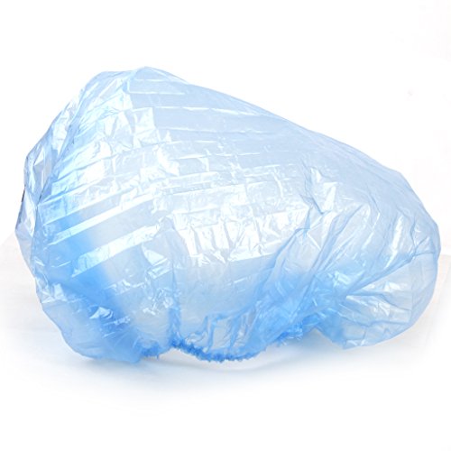 Disposable Shower Caps Spa Salon Hair Caps Pack of Approx.100Pcs (Blue)
