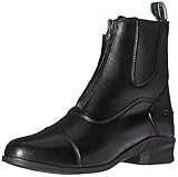 Farbe: schwarz ARIAT Damen Stiefelette Heritage IV Zip Paddock (mit Reißverschluss vorne), schwarz, 6 (39)