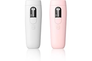 ECOMYLIFE Hair Removal Device for Women and Men, IPL Removal Hair, Painless Permanent Hair Removal Kit for Genitals Intimate Pubic Hair Bikini Line Facial Armpits Legs Arms (Pink)