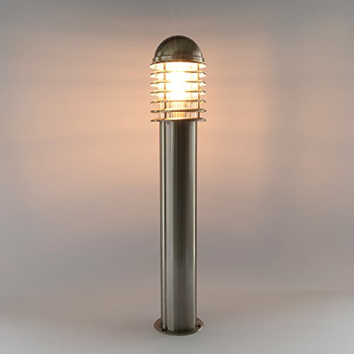Aussenleuchte Aussenlampe Standleuchte Edelstahl 252-800 Wegeleuchte Gartenlampe - 4